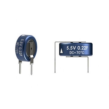 韩国Korchip高奇普超级法拉电容DCM5R5224HF 5.5V-0.22F 13.5*7*5